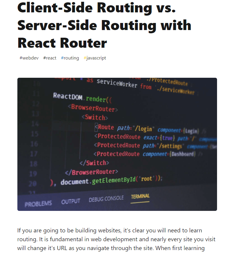 Client-Side Routing vs. Server-Side Routing with React Router